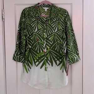 Brazil-Inspired Blouse - New with tags!